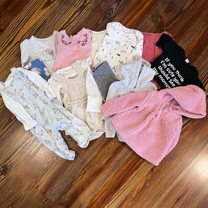 Lot of Baby Girl Clothes